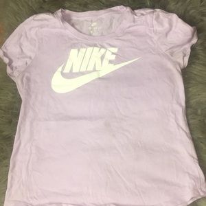 Lilac Nike tee